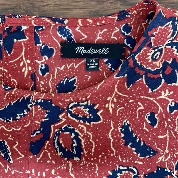 Madewell Silk Button-Back Tie - Picture 4 of 8